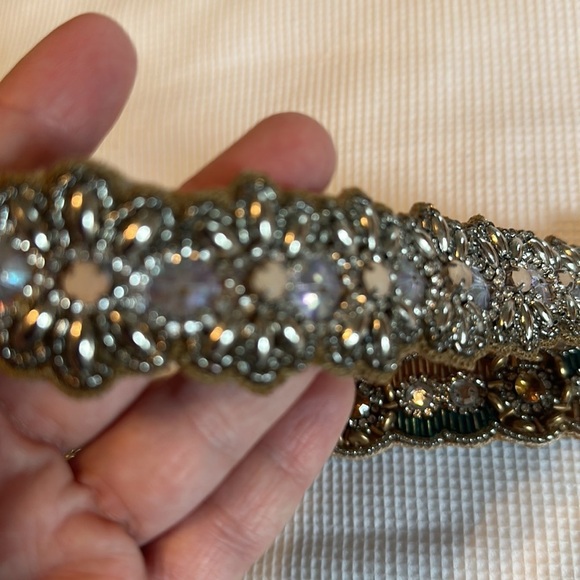 Beaded Rhinestones Woman’s Belt Size Small main image 5